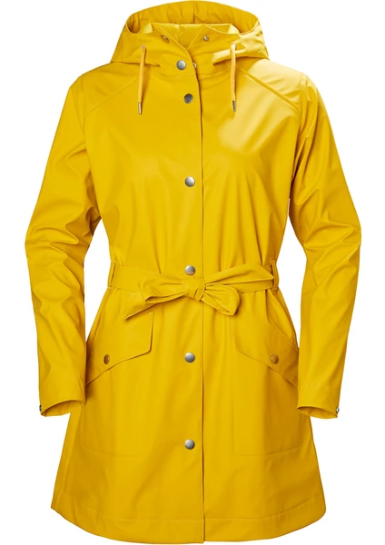 Helly Hansen Hh W Kırkwall Iı Raıncoat HHA.53252_HHA.344 Essential Yellow S Kadın