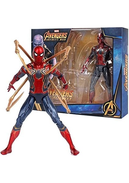 Zt Marvel Avengers Spiderman 7 Inç Aksiyon Figürü (Yurt Dışından)