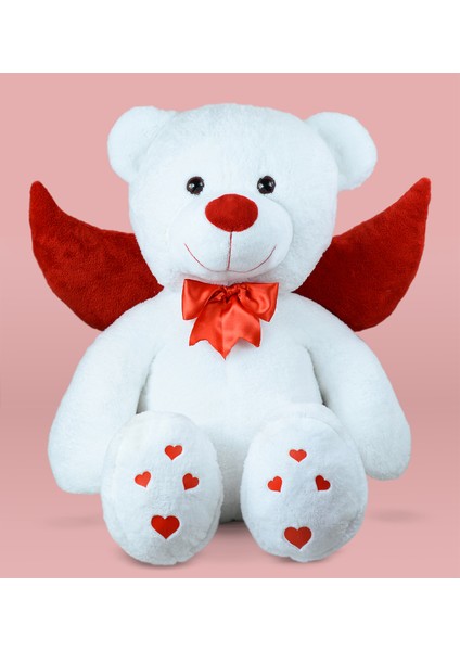 Özgüner Melek Kanatlı Peluş Ayıcık Sevgiliye Mesajıyla 130 cm indirimleri