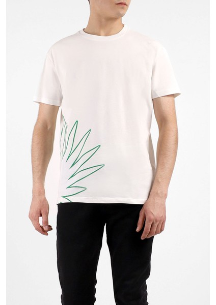 Erkek Sıfır Yaka T-Shirt