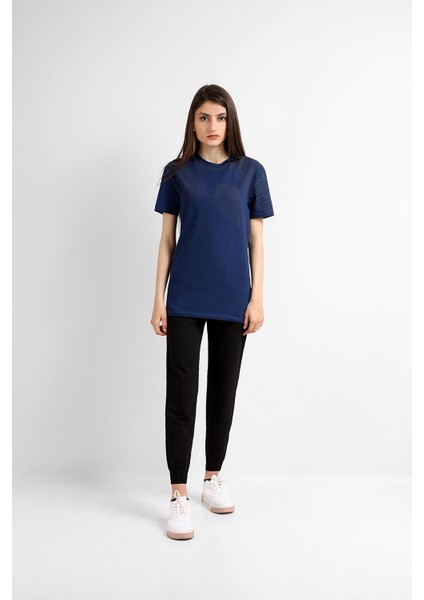 Kadın Sıfır Yaka T-Shirt