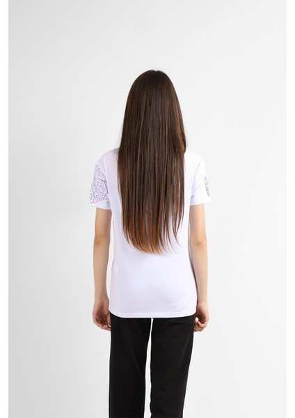 Kadın Sıfır Yaka T-Shirt