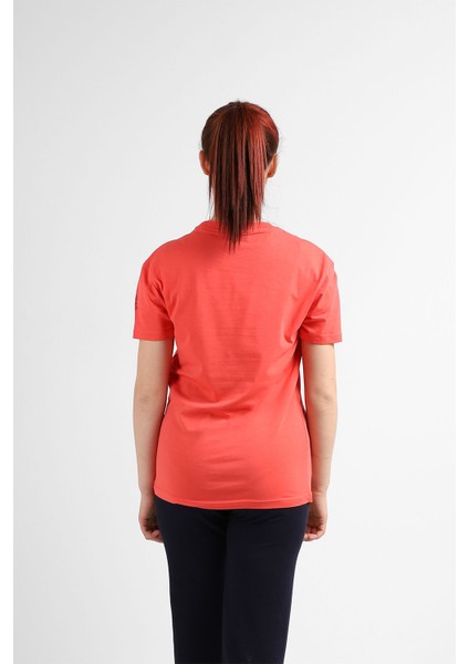 Kadın Sıfır Yaka T-Shirt