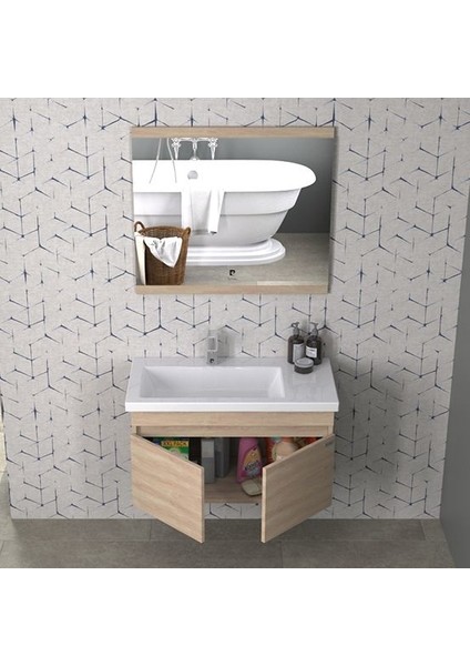 Summer 85 cm Poplar Banyo Dolabı