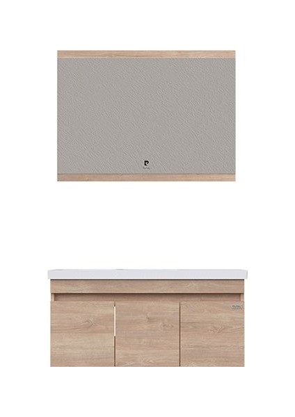 Summer 100 cm Poplar Banyo Dolabı