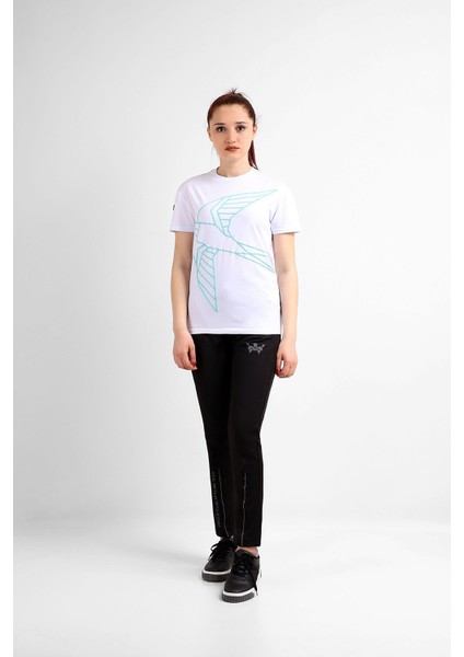 Kadın Sıfır Yaka T-Shirt