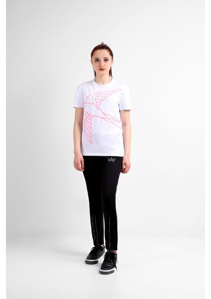 Kadın Sıfır Yaka T-Shirt