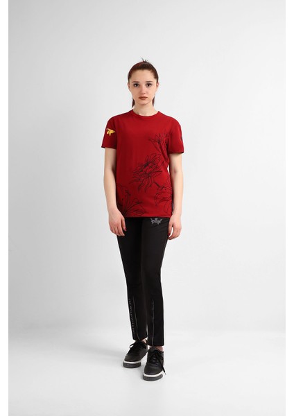 Kadın Sıfır Yaka T-Shirt