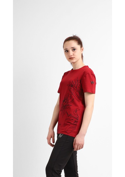 Kadın Sıfır Yaka T-Shirt modelleri