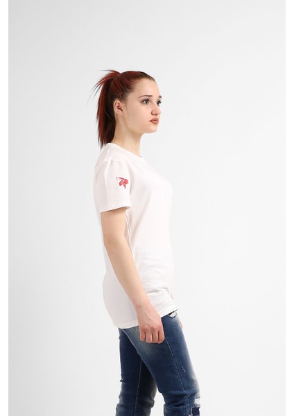 Kadın Sıfır Yaka T-Shirt fiyatları