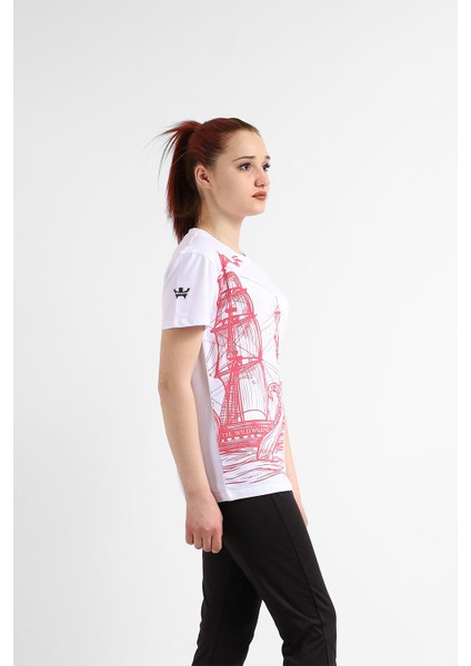 Kadın Sıfır Yaka T-Shirt fiyatları