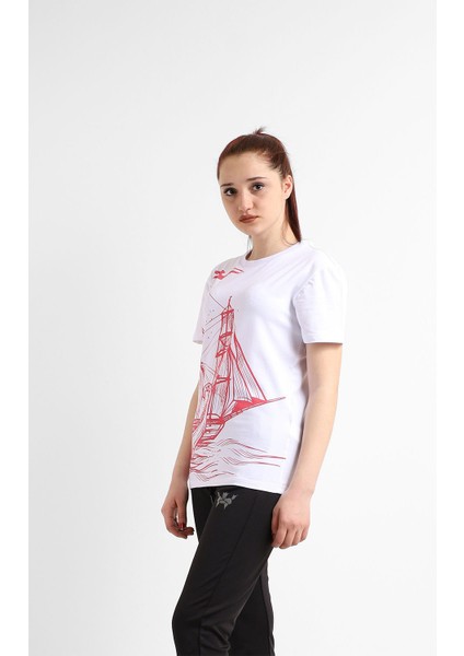 Kadın Sıfır Yaka T-Shirt modelleri