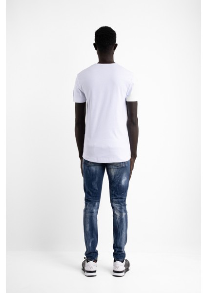 Erkek Sıfır Yaka T-Shirt