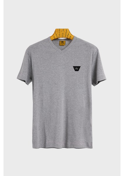 Erkek V Yaka T-Shirt