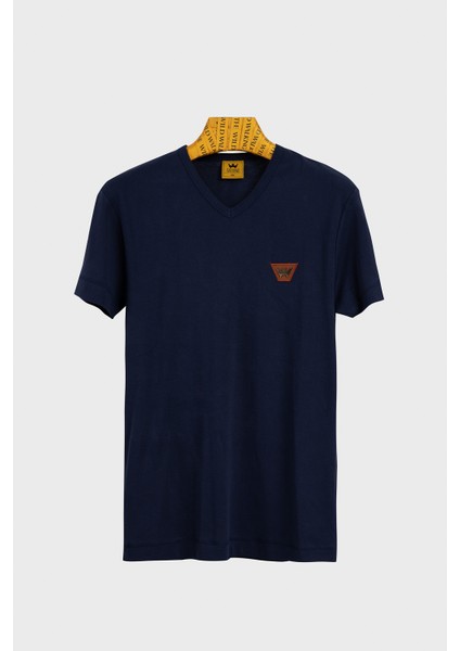 Erkek V Yaka T-Shirt