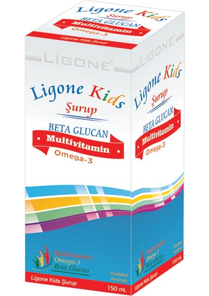 Ligone Kids Multivitamin Şurup 150 ml yeni ambalaj