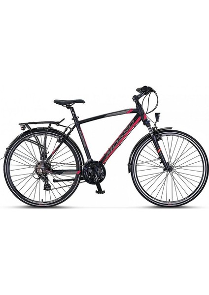 Legarda 2121MSM 28J V 51K Ct Erkek Bisikleti Siyah-Kırmz