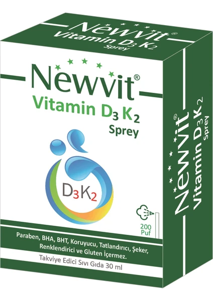 Newvit Vitamin D3 K2 Sprey