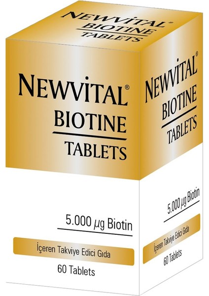 Newvital Biotin Tablet
