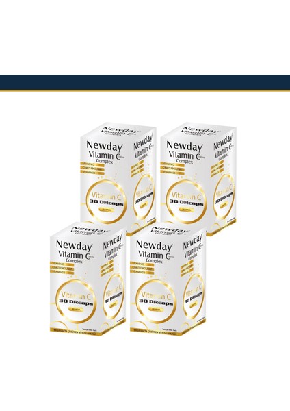 Newday Vitamin C Complex Kapsül 4 Adet
