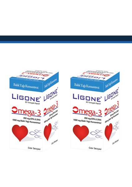 Ligone Omega-3 Softjel 2 Adet