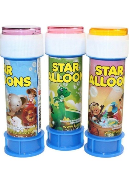Star Bubbles Mini Baloncuk Köpük Oyuncak 3 Adet