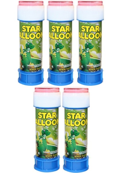 Star Bubbles Mini Baloncuk Köpük Oyuncak 5 Adet