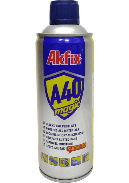 A40 Yağlayıcı Pas Önleyici Sprey 400 ml