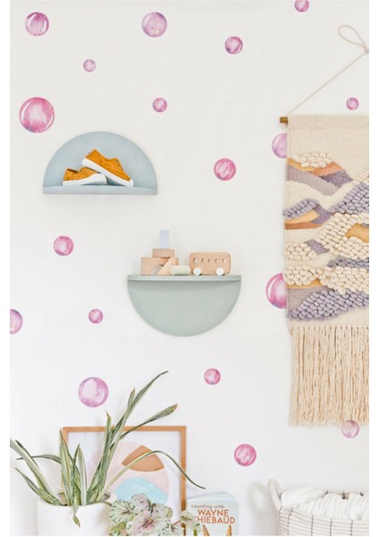 Bubbles Duvar Stickerı