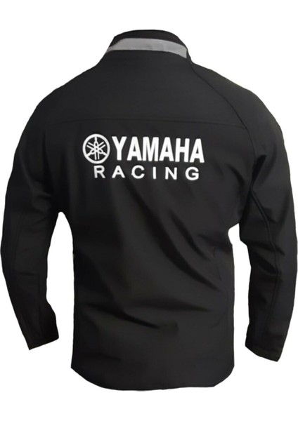 Yamaha Softshell Ceket Mont Rüzgar ve Su Geçirmez Siyah