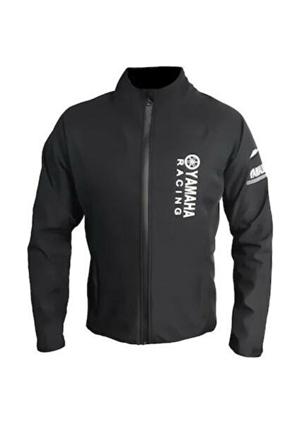 Yamaha Softshell Ceket Mont Rüzgar ve Su Geçirmez Siyah