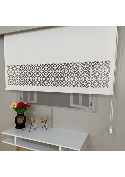 Volper LZR305 Lazer Kesim Stor Perde Beyaz 90X200 fiyatları