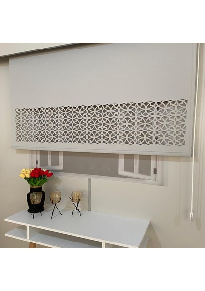 Volper LZR305 Lazer Kesim Stor Perde Gri 200X260 fiyatları
