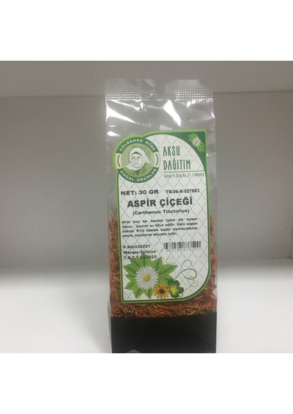 Aspir Çiçeği 30 gr