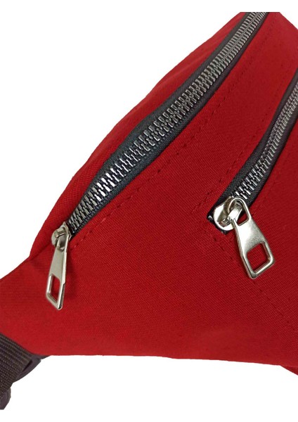 Denim Gabardin Unisex Kırmızı Bel ve Omuz Çantası BC-GAB001 fiyatları