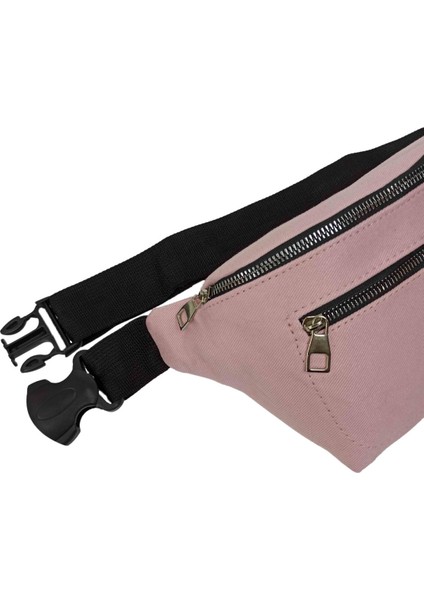 Denim Gabardin Unisex Pembe Bel ve Omuz Çantası BC-GAB001 modelleri