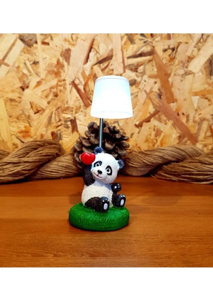 Sevimli Panda Masa Lambası