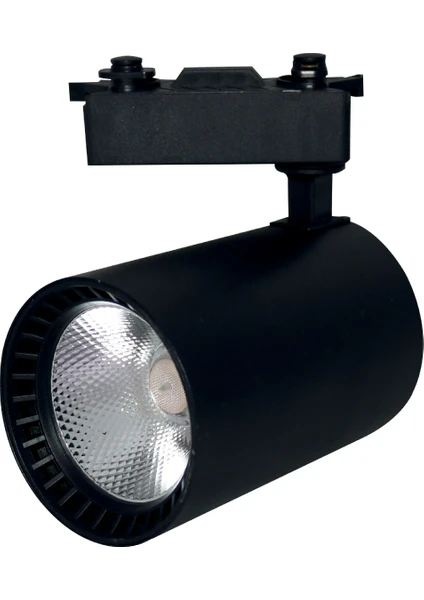 Hero Led 30 Watt LED Ray Spot - LED Spot Armatür 360 Derece Hareketli - Siyah Kasa Beyaz Işık