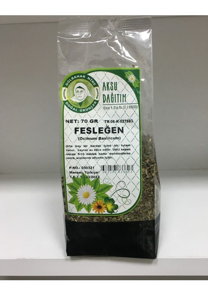 Fesleğen 70 gr