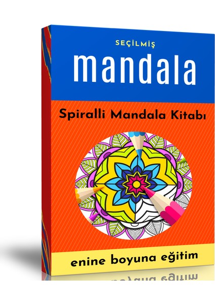 Yetişkinler Için Seçilmiş Mandala Kitabı