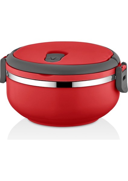 Freshbox Tek Katlı Sefer Tası Yemek Termosu - Kırmızı