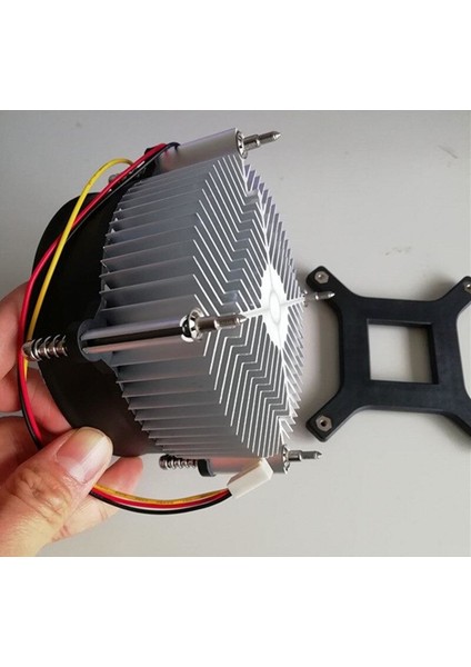 20W-100W LED Soğutucu Fan Dc 12V Alüminyum Radyatör Panel