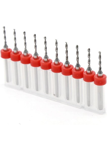 Mikro Karbür Pcb Matkap Ucu Metal Cnc Sondaj 10LU Set 2.65MM