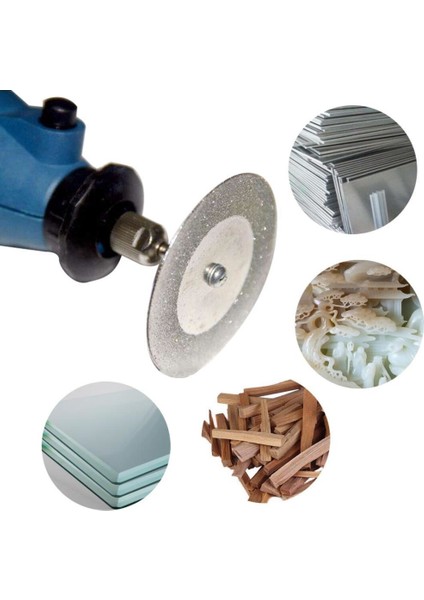 Dremel ve Döner Cihazlar Için 30MM Dairesel Kesme Elmas Disk indirimleri