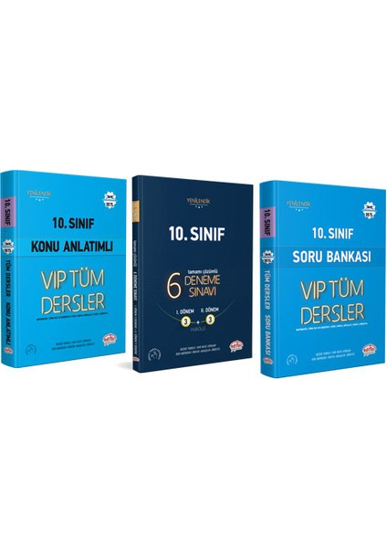 10. Sınıf 3'lü Set