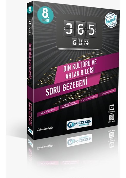 8.Sınıf LGS Din Kültürü ve Ahlak Bilgisi 365 Gün Soru Gezegeni