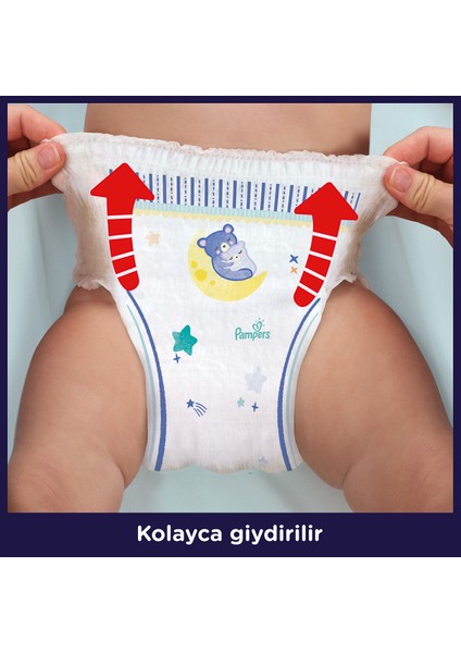 Gece Külot Bezi İkiz Paket S6 19'lu