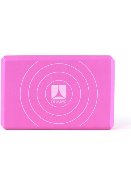 TPE Yoga Bloğu Pembe, Ekstra Konforlu Destek, Pink TPE Yoga Block, Non-Slip