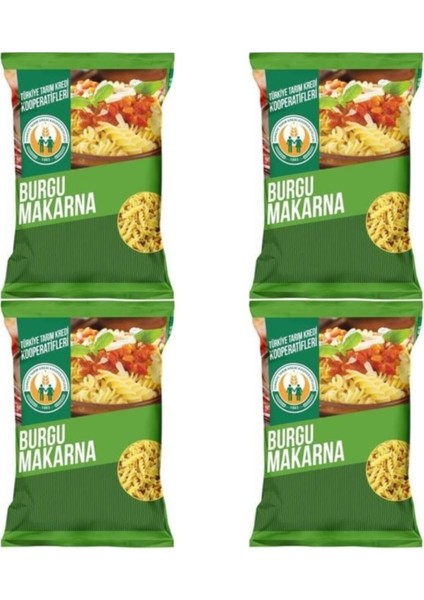 Tarım Kredi Burgu Makarna - 500 gr x 4 Adet