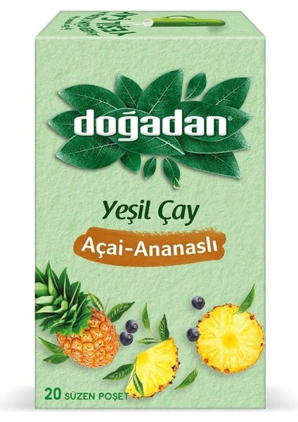 Yeşil Çay Açai Ananaslı 20’li